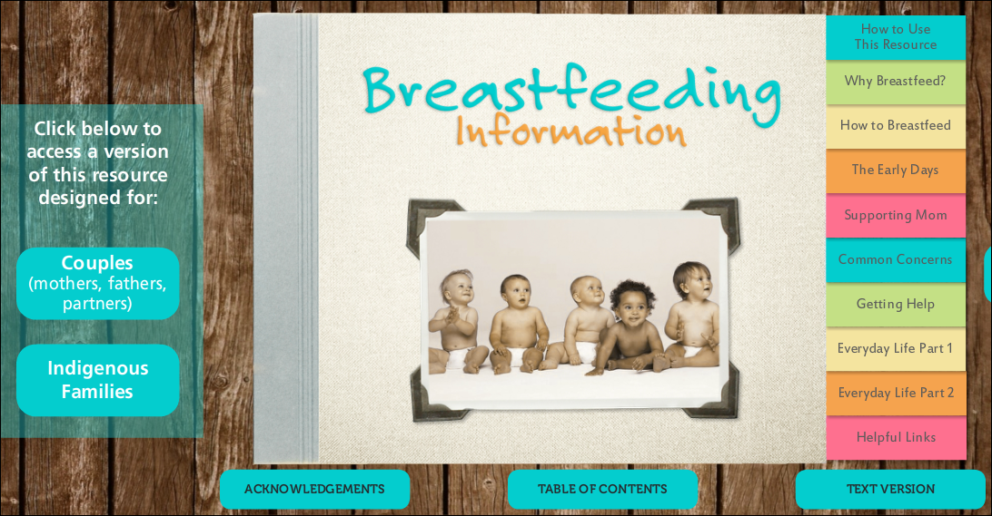 breastfeeding information